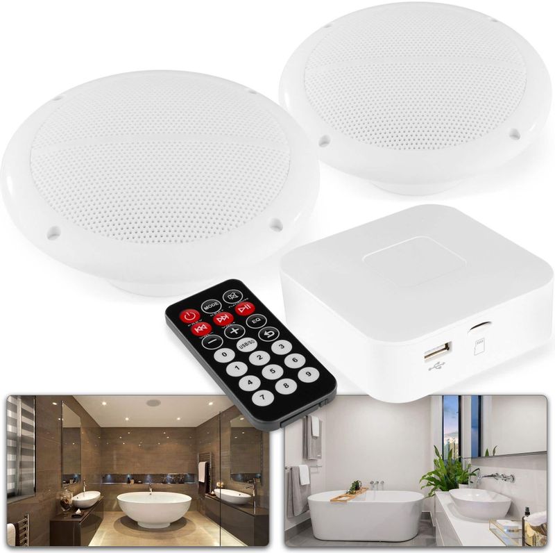 Power Dynamics - BT20 - Badkamer Speakers - Bluetooth - Vochtbestendig