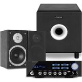 2.1 speakerset - Fenton hifi stereo set met Bluetooth en 8'' subwoofer