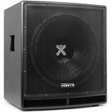 Vonyx - 2.1 Geluidsset - 15'' Subwoofer - 12'' Tops - 2400W