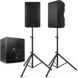 Vonyx - 2.1 Geluidsset - Subwoofer 18'' - Tops 15'' - 3200W