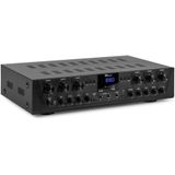 Geluidsinstallatie met Bluetooth - PV260BT 6-zone versterker audio + 12 BGO30 zwarte 3'' speakers