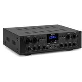 Geluidsinstallatie met Bluetooth - PV240BT 4-zone versterker audio + 8 BGO30 witte 3'' speakers