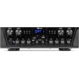 Geluidsinstallatie met Bluetooth - PV240BT 4-zone versterker audio + 8 BGO30 witte 3'' speakers