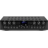 Geluidsinstallatie met Bluetooth - PV260BT 6-zone versterker audio + 12 BGO30 witte 3'' speakers