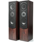 Surround set home cinema - Fenton AV550BT 5.1 versterker met walnoot speakers en actieve subwoofer