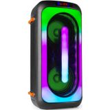 Partybox Bluetooth set - Fenton BoomBox400 - 2x party speaker Bluetooth, microfoon en LED's