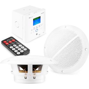 Inbouw speakers plafond Bluetooth - Complete set met inbouw versterker