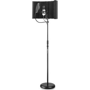 Zang microfoon - Vonyx CM300W zangset - USB microfoon, microfoon standaard, reflectiescherm en popfilter