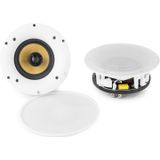 Power Dynamics WCS50 wifi plafondspeakers met Bluetooth - 2 sets van 2 speakers - 400W