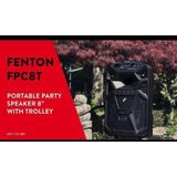 Karaoke set - Fenton FPC8T - Karaoke speaker op accu - 100 Watt - Karaoke set met microfoon