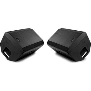 Set van 2x Vonyx VSA12 Stage Monitors - actieve speakers - 800W - 12 Inch