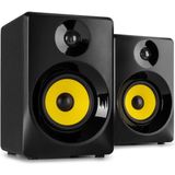Karaoke set voor volwassenen met Vonyx speakers en microfoonmixer - Bluetooth en 2x draadloze microfoons