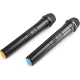 Karaoke set voor volwassenen met Vonyx speakers en microfoonmixer - Bluetooth en 2x draadloze microfoons