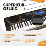 MAX Rhapsody61 keyboard piano met 61 toetsen Complete keyboard set met standaard en koptelefoon