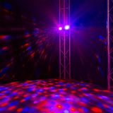 BeamZ Kinderdisco feestverlichting - Partyset met discolamp en rookmachine - Multicolor LED’s