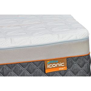 M line Iconic Star 4 matras 90x200 matras | Talalay latex | Koudschuim | 5 comfortzones | Firm matras | Anti allergeen | Anti huisstofmijt | 100 dagen omruilgarantie |