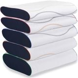 Pillow You - Fuchsia - Traagschuim Hoofdkussen - Ergonomisch - Wasbare Tijk