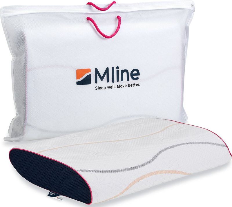 Pillow You - Fuchsia - Traagschuim Hoofdkussen - Ergonomisch - Wasbare Tijk