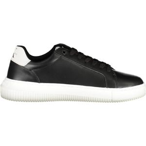 Calvin Klein Jeans Plateausneaker "SEAMUS 20L", Freizeitschuh, Halbschuh, Schnürschuh mit Kontrastbesatz