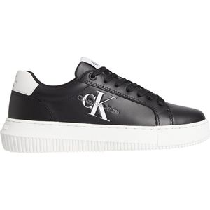 Calvin Klein - Dames Sneaker - Zwart - Leer