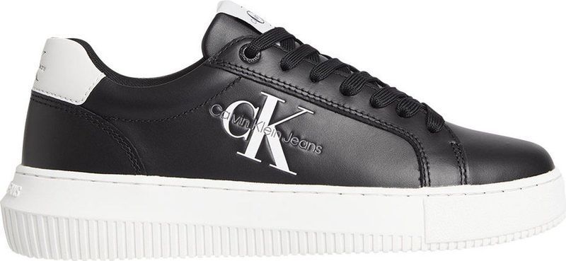 Calvin Klein - Dames Sneaker - Zwart - Leer