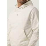 Calvin Klein Micro Monologo Hoodie Truien & Vesten Dames - Sweater - Hoodie - Vest- Gebroken wit