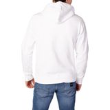 Calvin Klein - Hoodie - Wit - Heren - Katoen