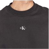 Relaxed sweatshirt met monogram