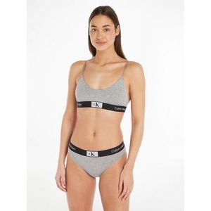 Calvin Klein Vrouwen Modern Bikini Slipje, Grijze Hei, S