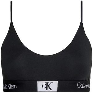 Calvin Klein - CK96 - Bralette - Zwart - Katoen-Elastaanmix
