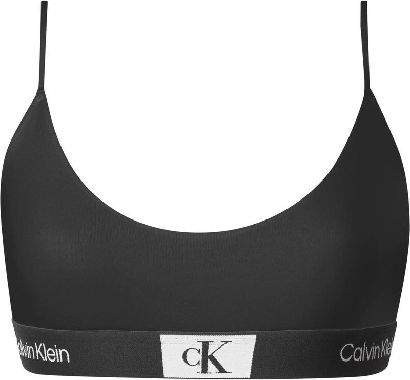 Calvin Klein - CK96 - Bralette - Zwart - Katoen-Elastaanmix
