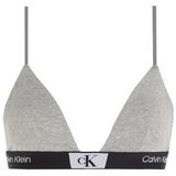 Calvin Klein dames 1996 unlined triangle bra, triangel BH, grijs