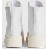 Calvin Klein Jeans, Enkellaarsjes Wit, Dames, Maat:39 EU