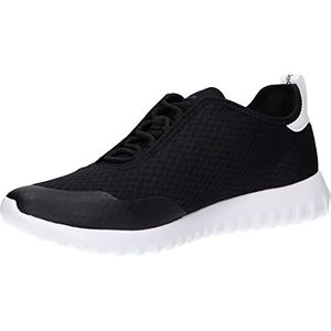 Calvin Klein Jeans Sportief Runner EVA Slipon MESH Sneaker, Triple Black, 10.5 UK, Zwart, 43 EU