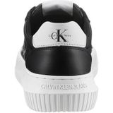 Calvin Klein, Schoenen, Dames, Zwart, 36 EU, Zwarte Sneakers Urban Stijl