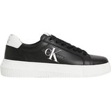 Calvin Klein - Sneakers - Wit - Leren Bovenkant - Gerecycled Mesh Voering