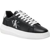 Calvin Klein - Sneakers - Wit - Leren Bovenkant - Gerecycled Mesh Voering