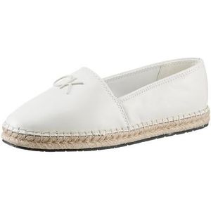 Calvin Klein, Stijlvolle Espadrille met HW Wit, Dames, Maat:38 EU