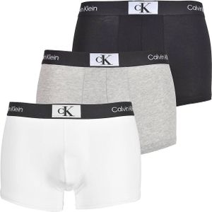 Calvin Klein Trunk (3-pack), heren boxers normale lengte, multicolor