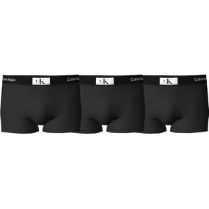 Calvin Klein Trunk - 3-Pack Heren Boxers Normale Lengte - Zwart