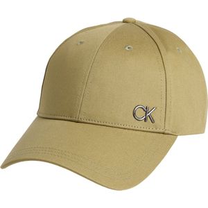 Calvin Klein Ck Bombed Metal Bb Cap Cap Heren, Groen