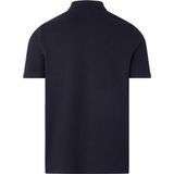 Calvin Klein - Stretch Pique Slim Polo - Donkerblauw - 96% Biologisch Katoen, 4% Elastaan