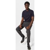 Calvin Klein - Stretch Pique Slim Polo - Donkerblauw - 96% Biologisch Katoen, 4% Elastaan