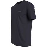 Calvin Klein Micro Logo T-shirt Zwart S Man