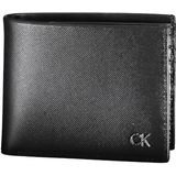 Calvin Klein Heren Clean PQ Bifold 6CC W/Bill K50K510289 portefeuilles, zwart (Ck Black), OS, Zwart (Ck Zwart), OS