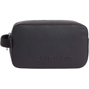 Calvin Klein - Connect PU toilettas - heren - black