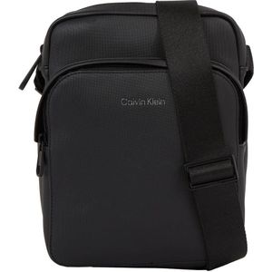Calvin Klein, Zwarte Must Reporter Tas Zwart, Heren, Maat:ONE Size