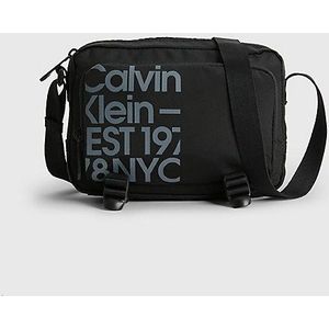 Calvin Klein Jeans Sport Essentials Schoudertas 14.5 cm black - overcast grey print