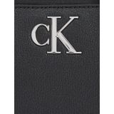 Calvin Klein Jeans Minimal Monogram Schoudertas 18 cm black