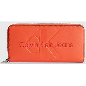 Calvin Klein Jeans Sculpted Portemonnee 19 cm poppy